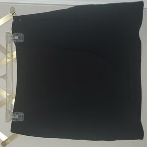 Express Black Tulip/Wrap Mini Skirt